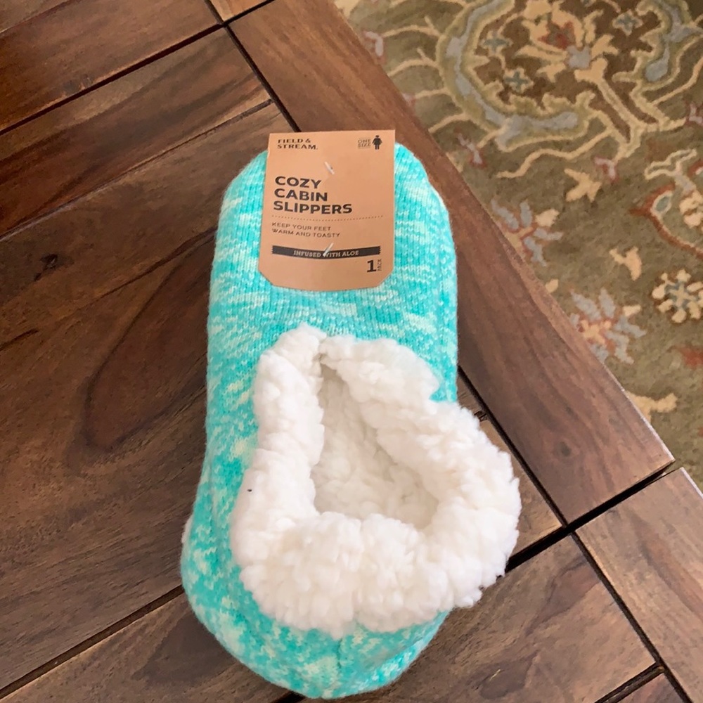 Fuzzy slippers